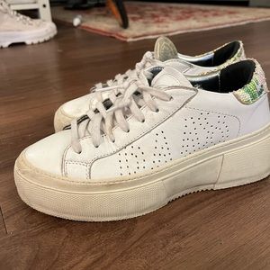 P448 White Sneakers - Women’s 37